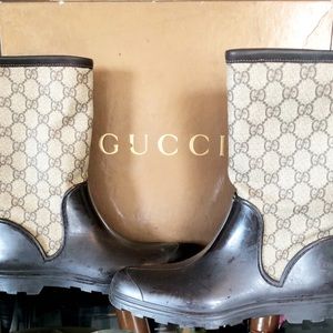 GUCCI rain  boots